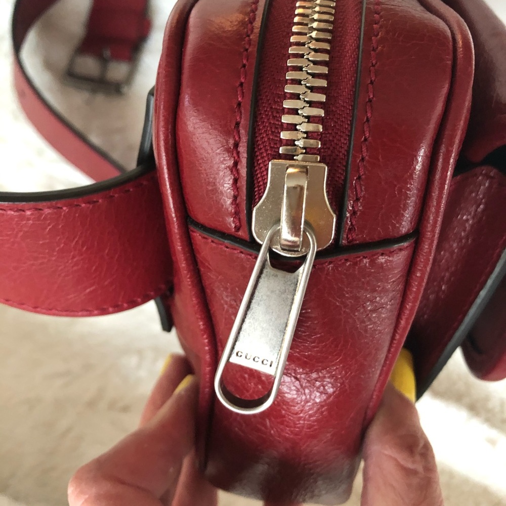 - Gucci leather beltbag/cross shoulder / bumbag unisex NID - Picture 8 of 12